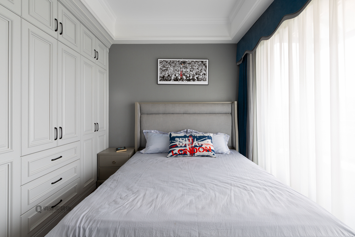 重庆北大资源悦来 220 平叠拼别墅现代美式装修设计-23