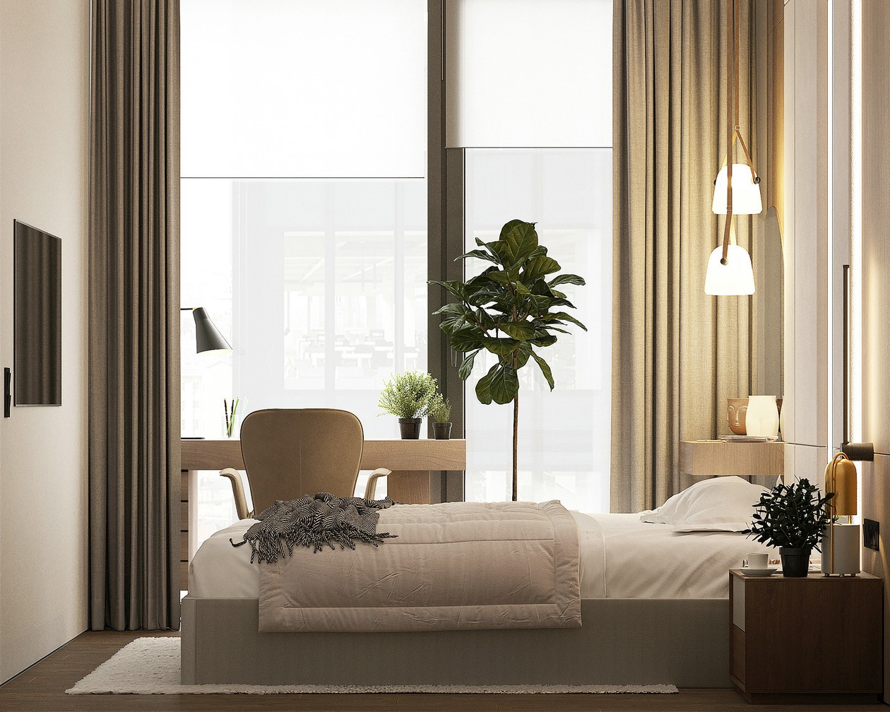 85㎡简约风住宅设计-14