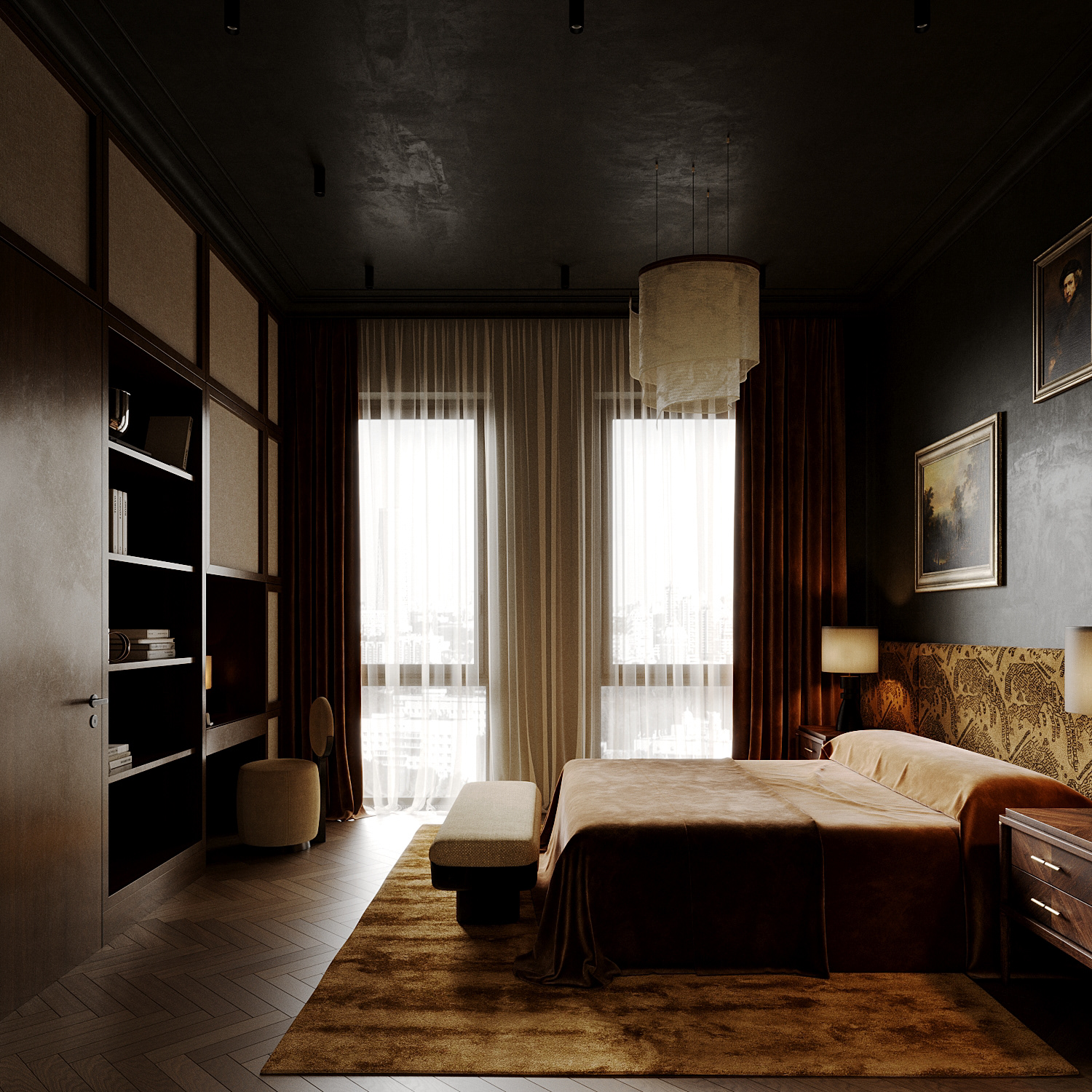 卧室设计概念丨viktoria tikhonova-9