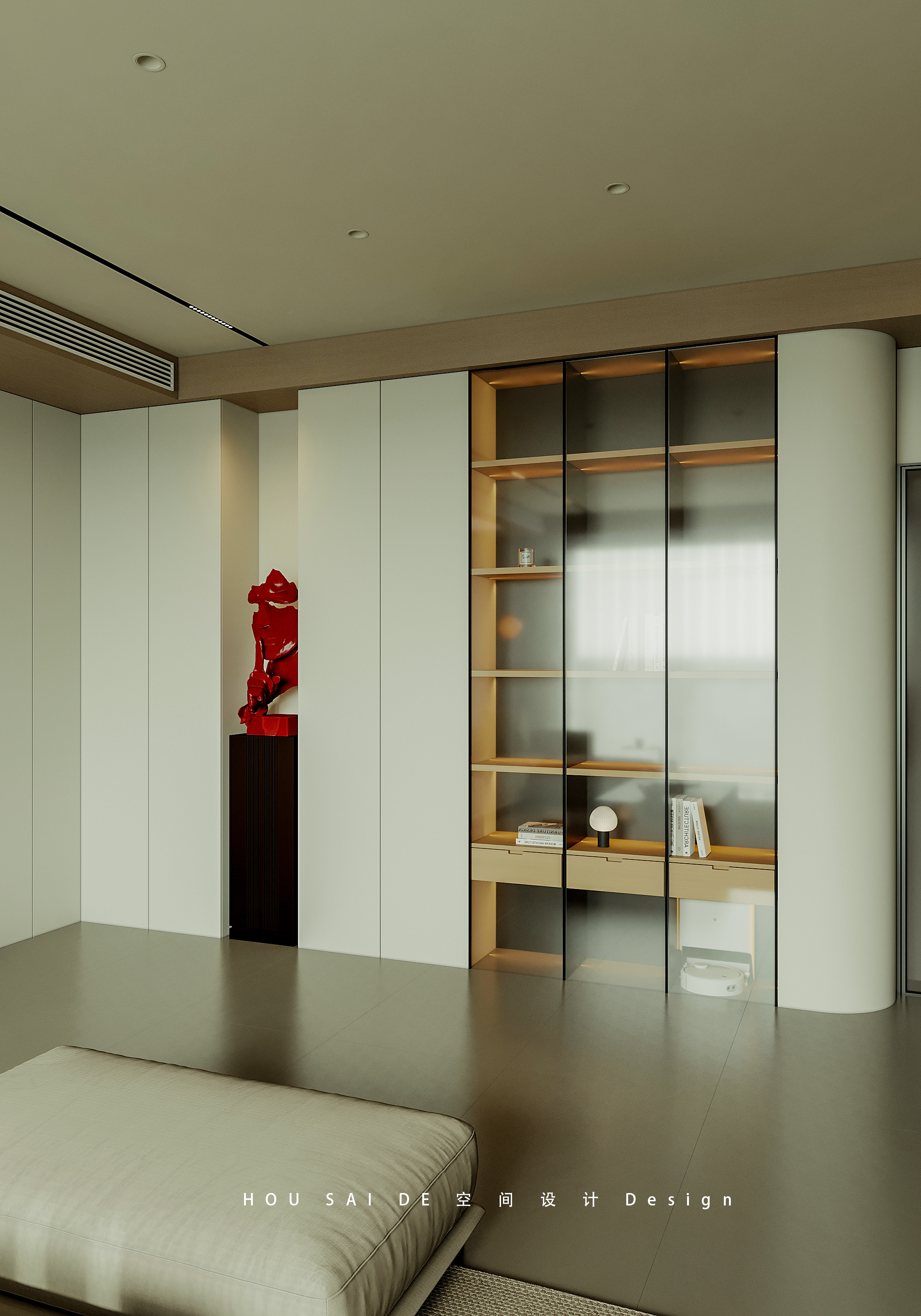 极简风格室内设计丨中国河北丨HSD 设计-9
