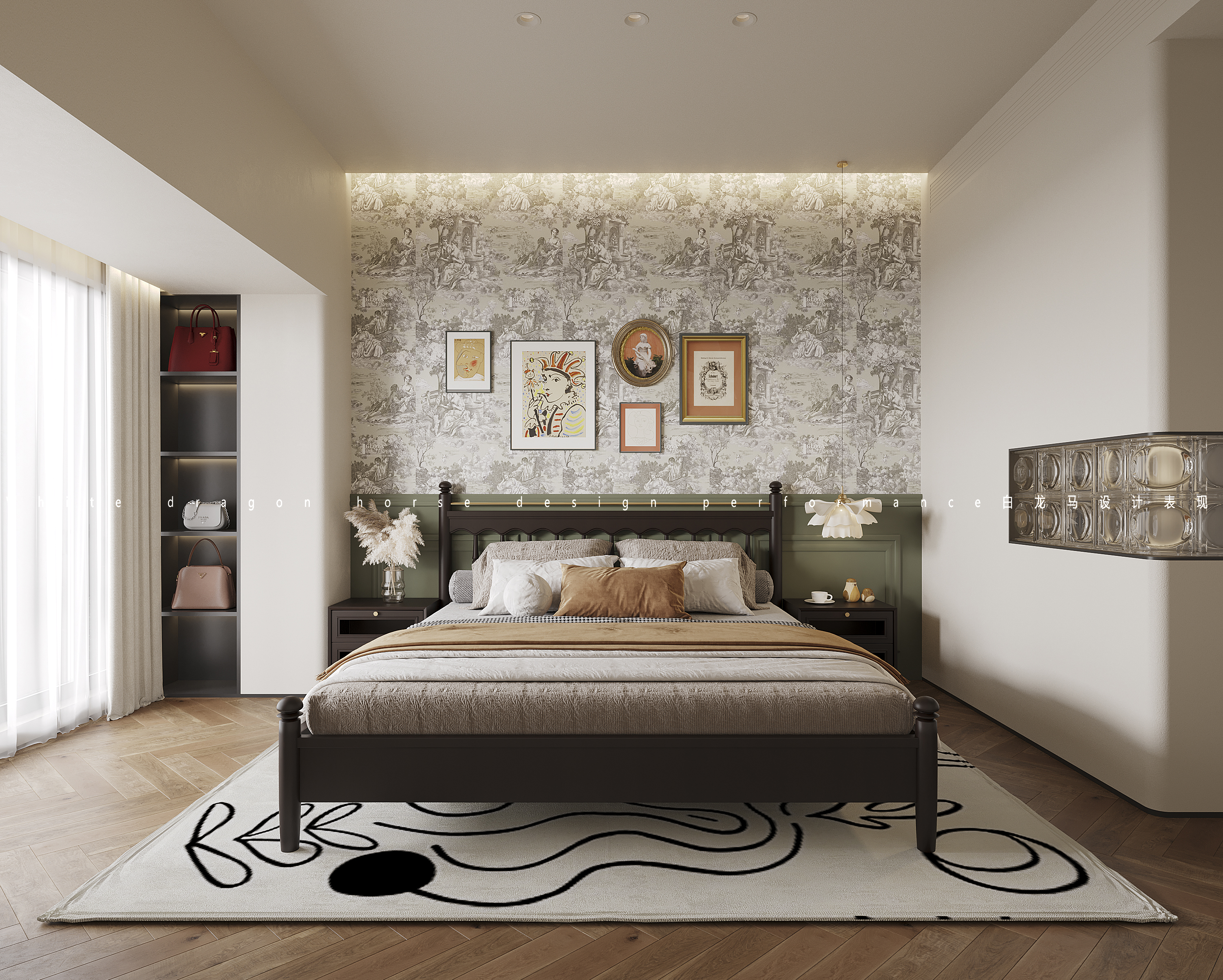 复古法式——白龙马效果图-1