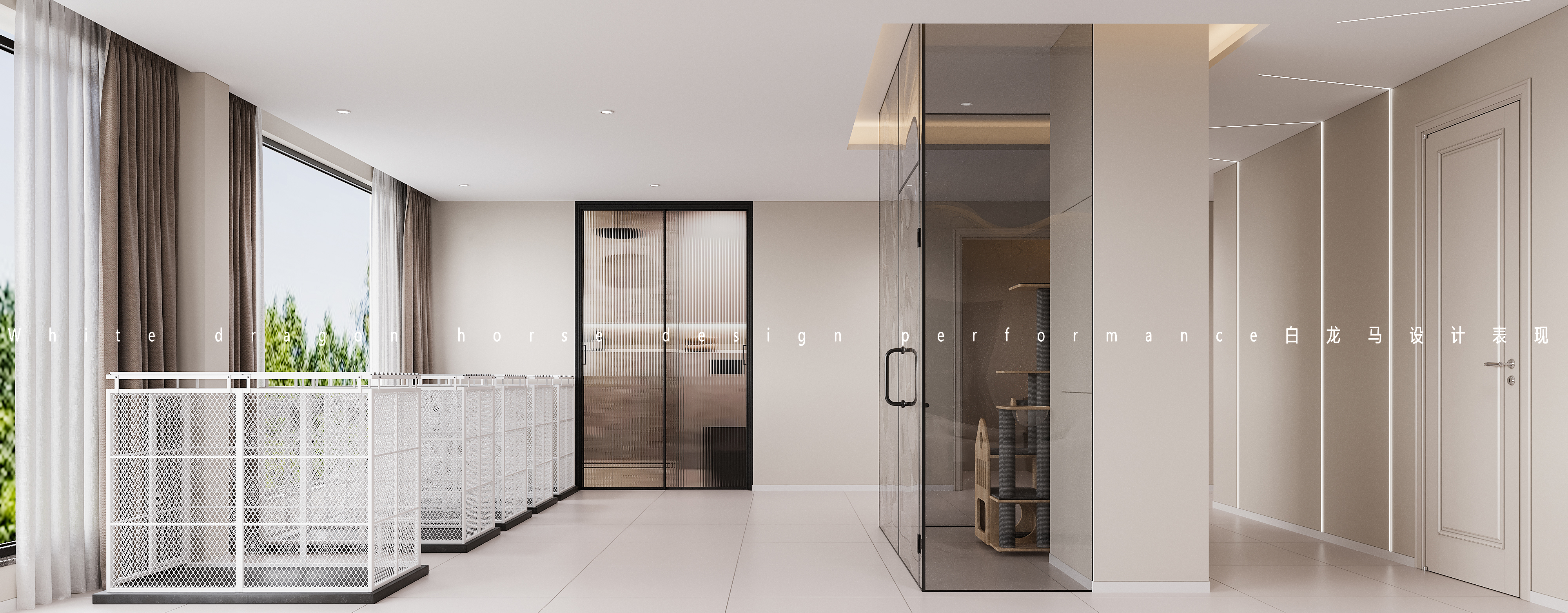 挑空别墅——白龙马效果图-1