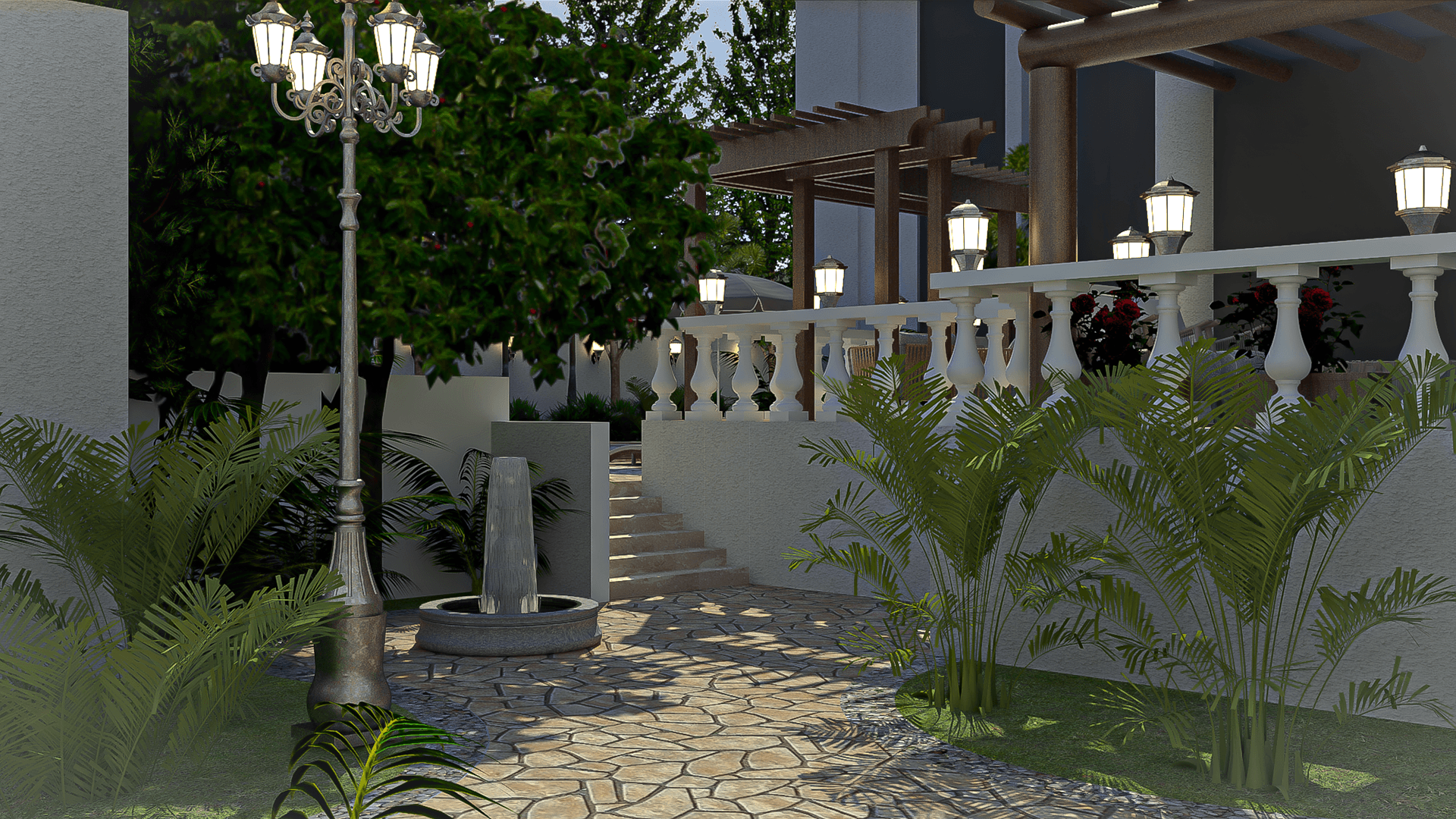 私人别墅景观-17