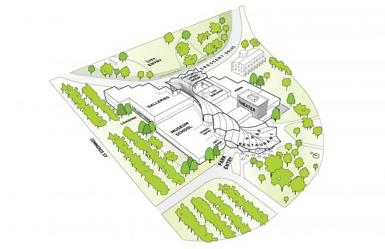 阿肯色州艺术博物馆丨美国小石城丨Studio Gang-27