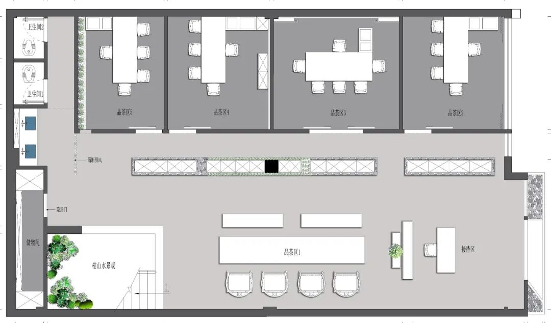雨林古树茶 | 品茗间的禅意空间-11