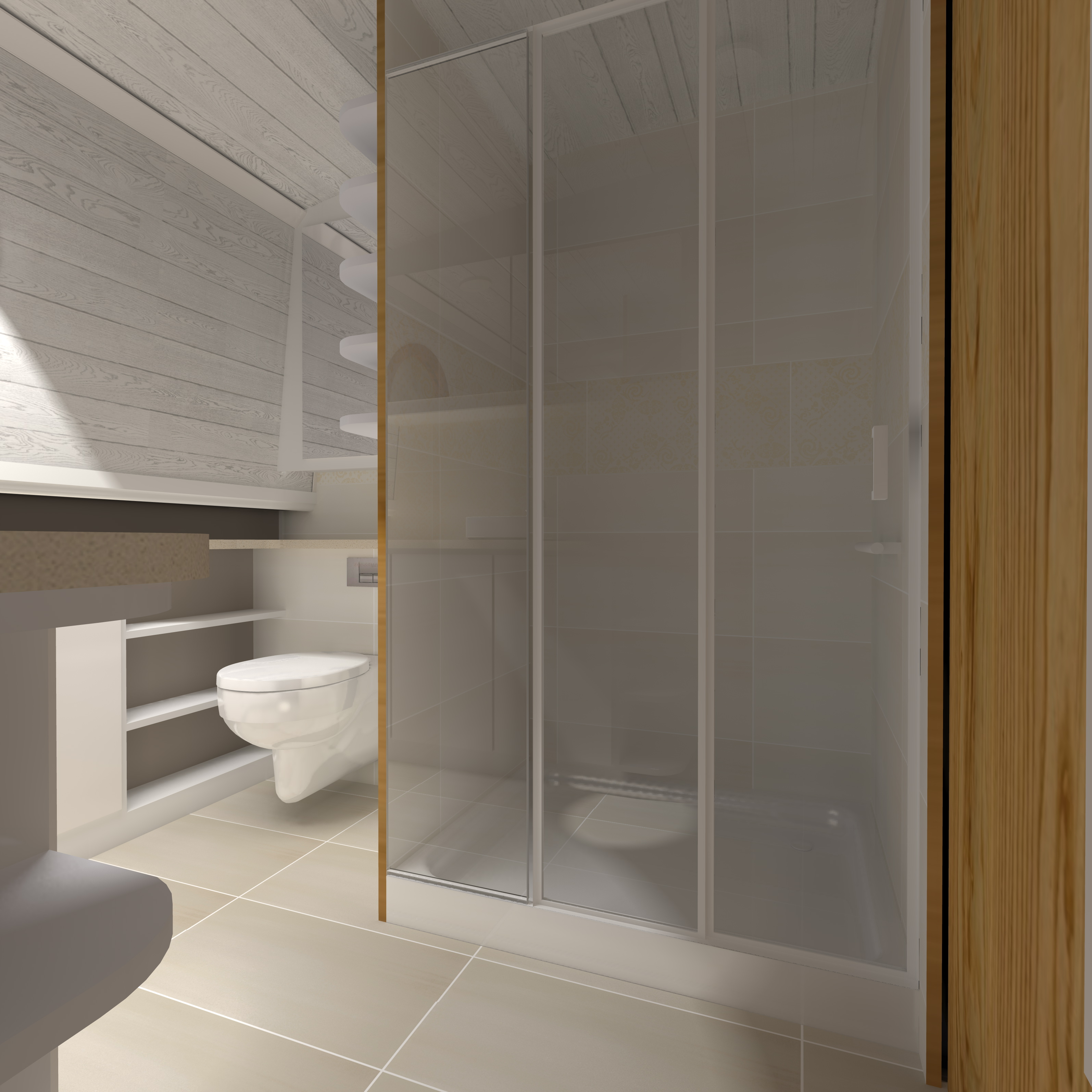 CANAL BOAT bathroom for client-6