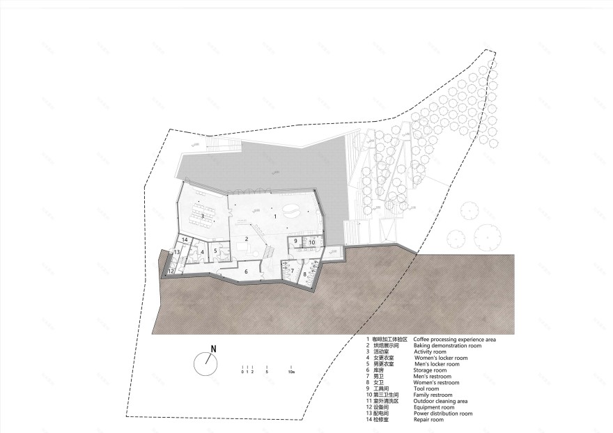 普洱美丽星村咖啡体验中心丨中国普洱丨时地建筑设计工作室-62