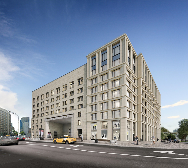 酒店“华沙”重建项目丨俄罗斯莫斯科丨СПИЧ-8