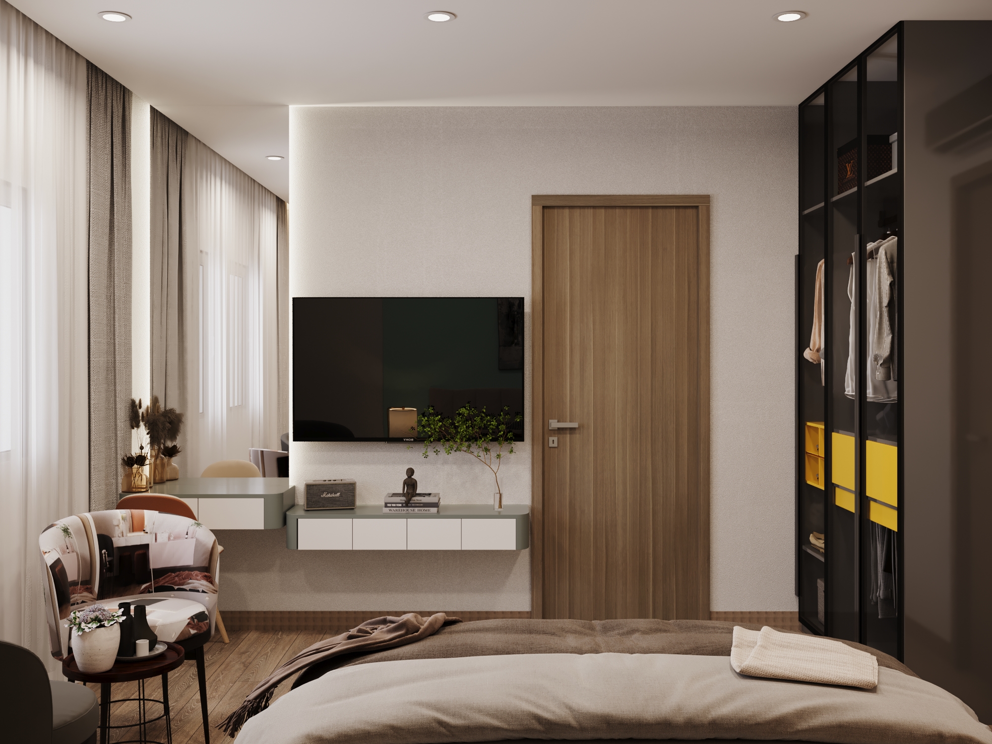 Villa Interior Design (Katameya Gardens New Cairo)-20