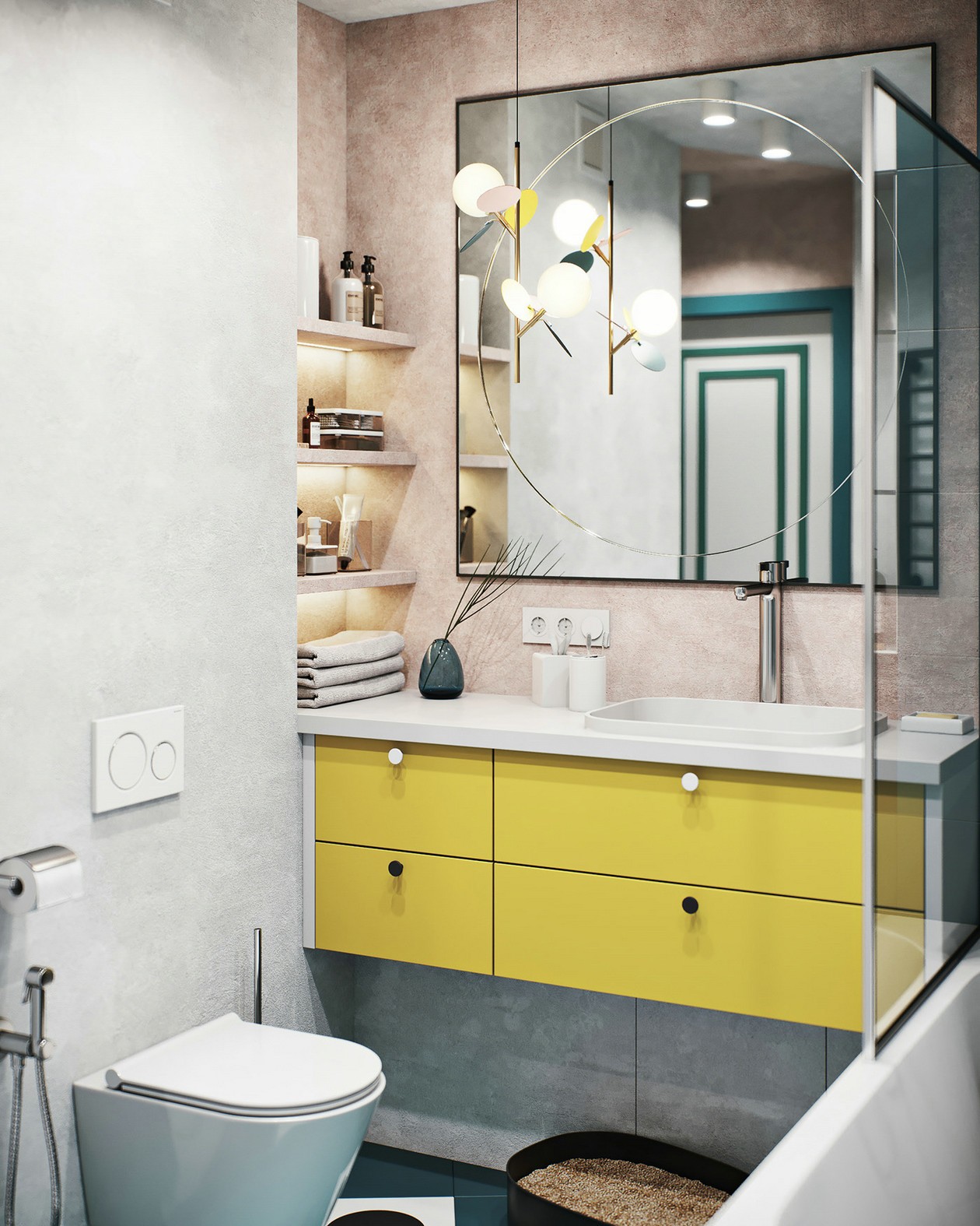 65平 多彩小空间设计！-20