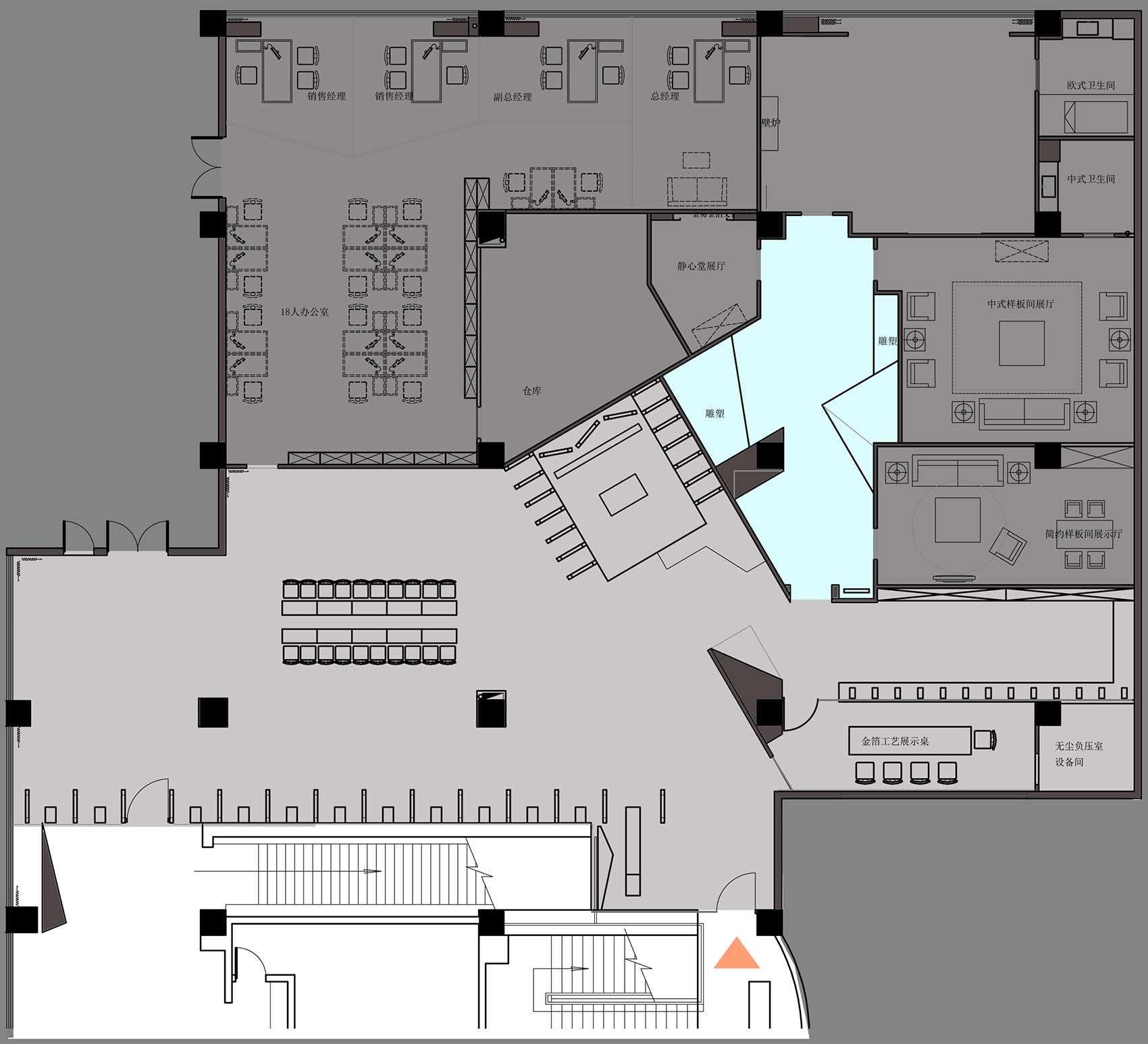 武汉金箔艺术馆——金色空间中的多功能融合-31