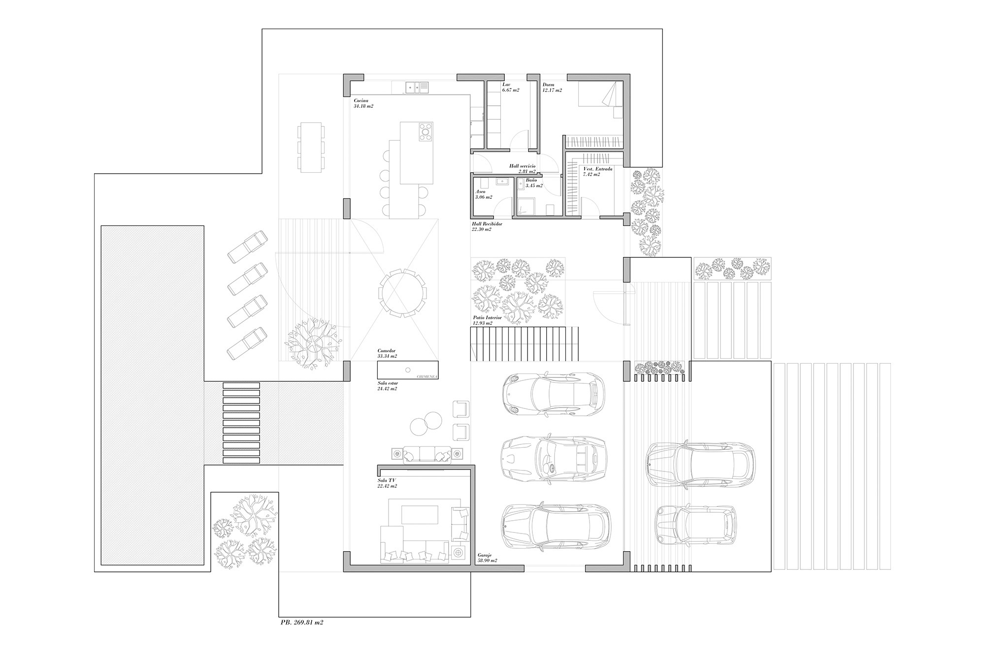 索佩拉纳住宅（注：Casa常见义为住宅房子等，Sopelana是地名，音译为索佩拉纳 ，这里结合语境推测是名为索佩拉纳的住宅类场所，若有更具体背景信息可进一步精准翻译） 丨西班牙马德里丨EXarchitects-17