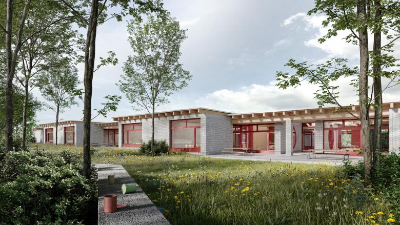 扩建杜利肯学校园区丨瑞士丨Gschwind Architekten AG BSA SIA-3