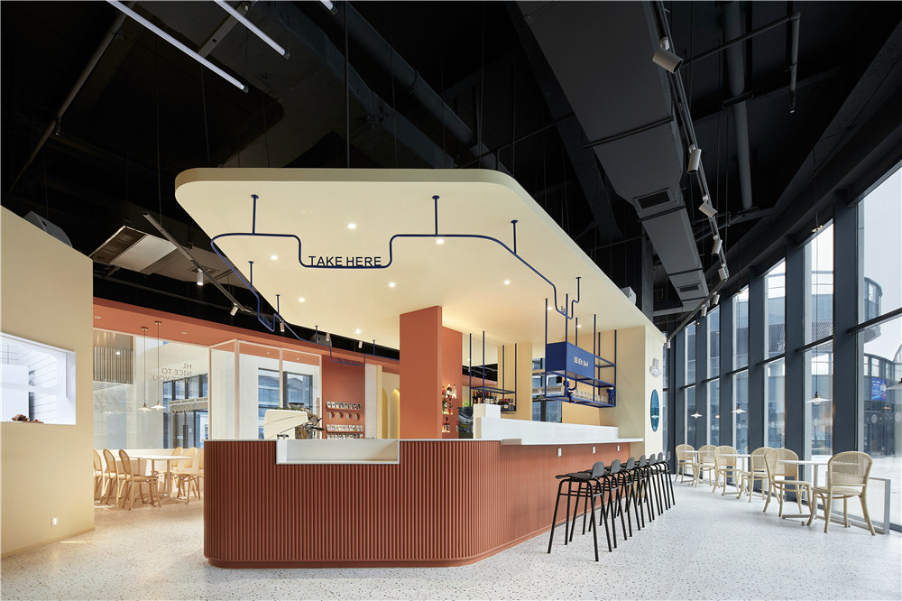 七日食轻食餐厅丨中国洛阳丨未止空间设计工作室-10