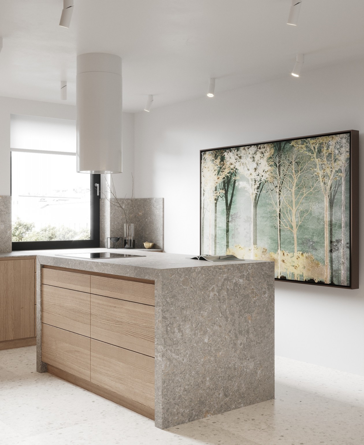 白色系现代极简风公寓-16