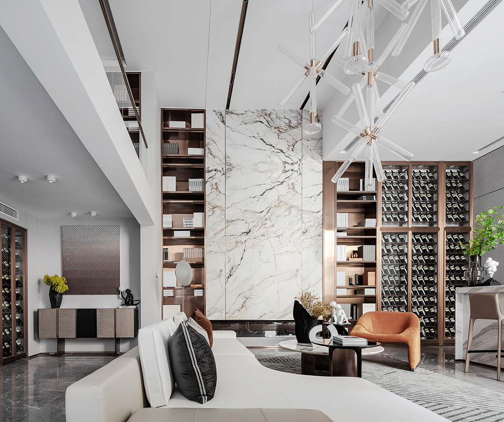 现代城市别院 | 简约几何与激情色彩的完美融合-29