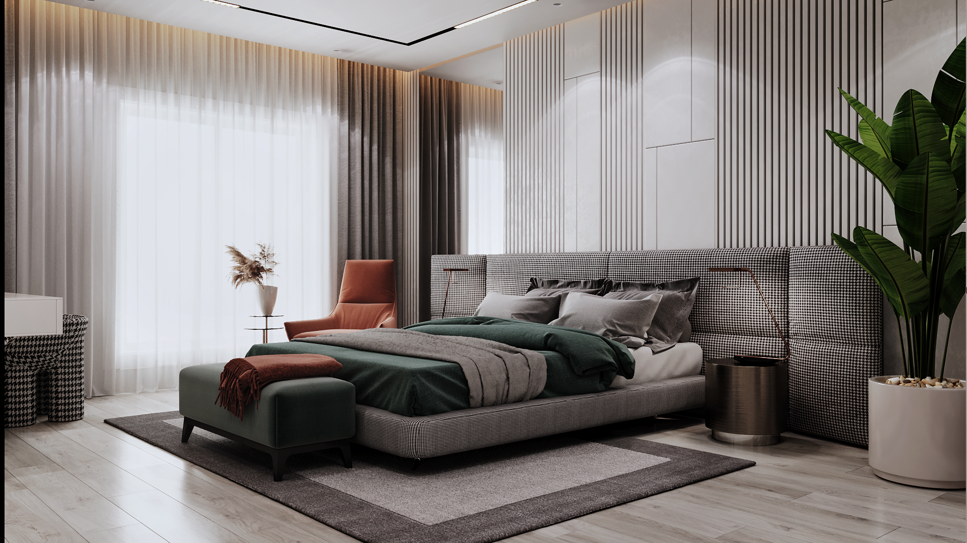 湖景小区中的别墅丨埃及开罗丨Amany Atef-112