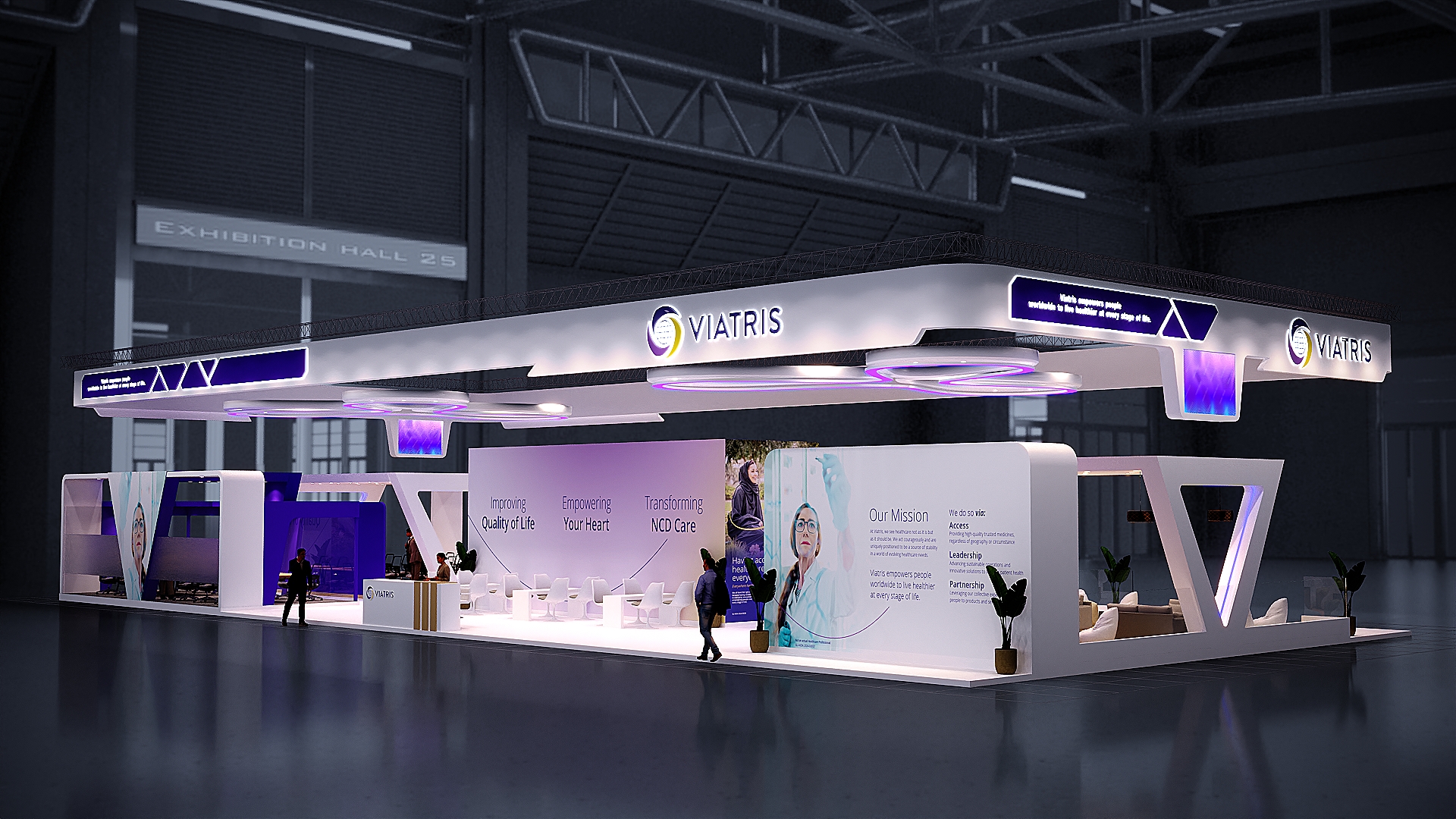 VIATRIS EXHIBITION STAND DESIGN- DUPHAT 2025-3