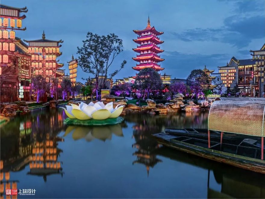 庐山西海柘林老镇美食文创园丨中国九江丨上筑国际照明设计(深圳)有限公司-22