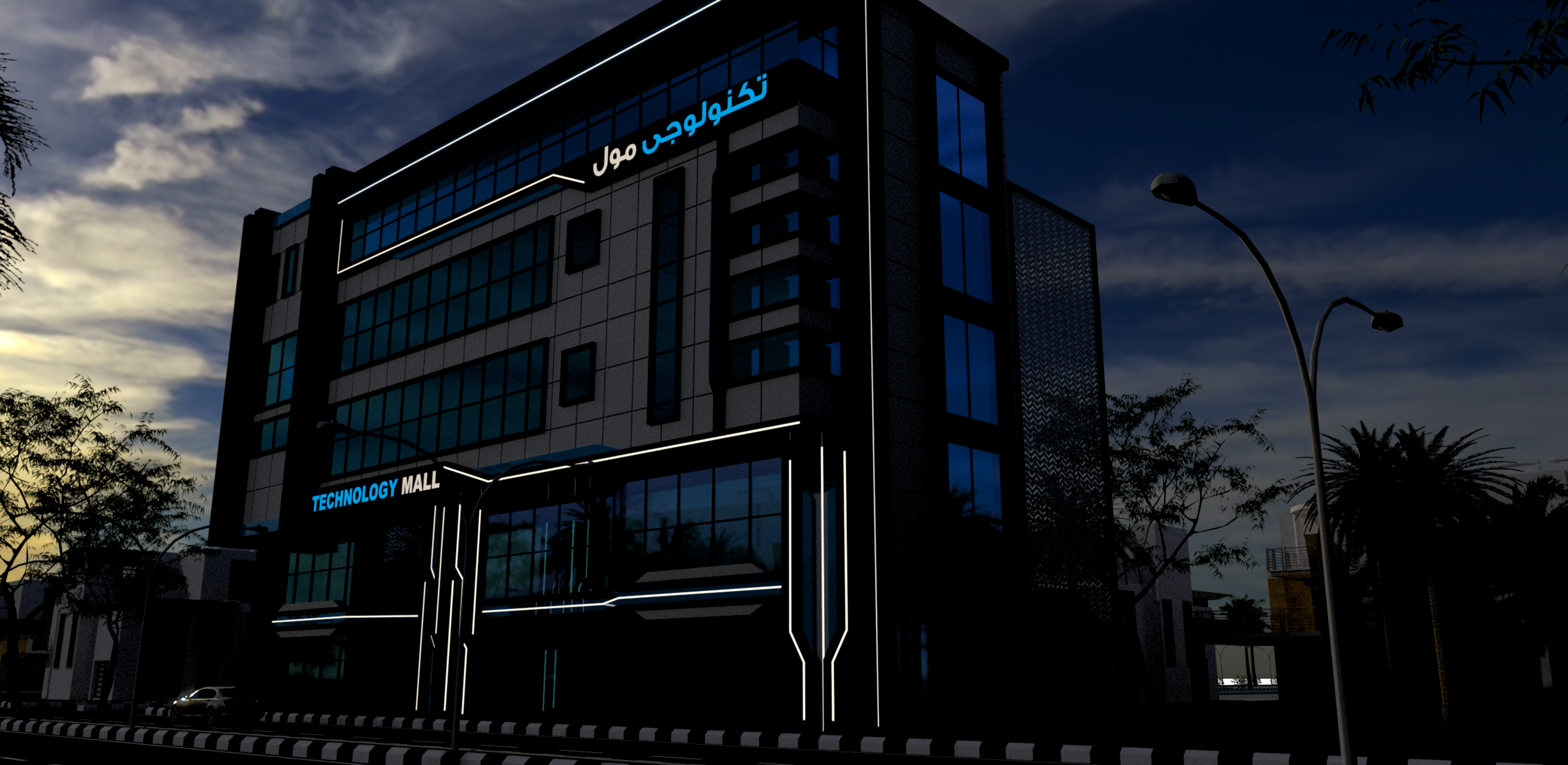 تصميم واجهة كلادينج , واجهات كلادينج, واجهة كلادينج,-14