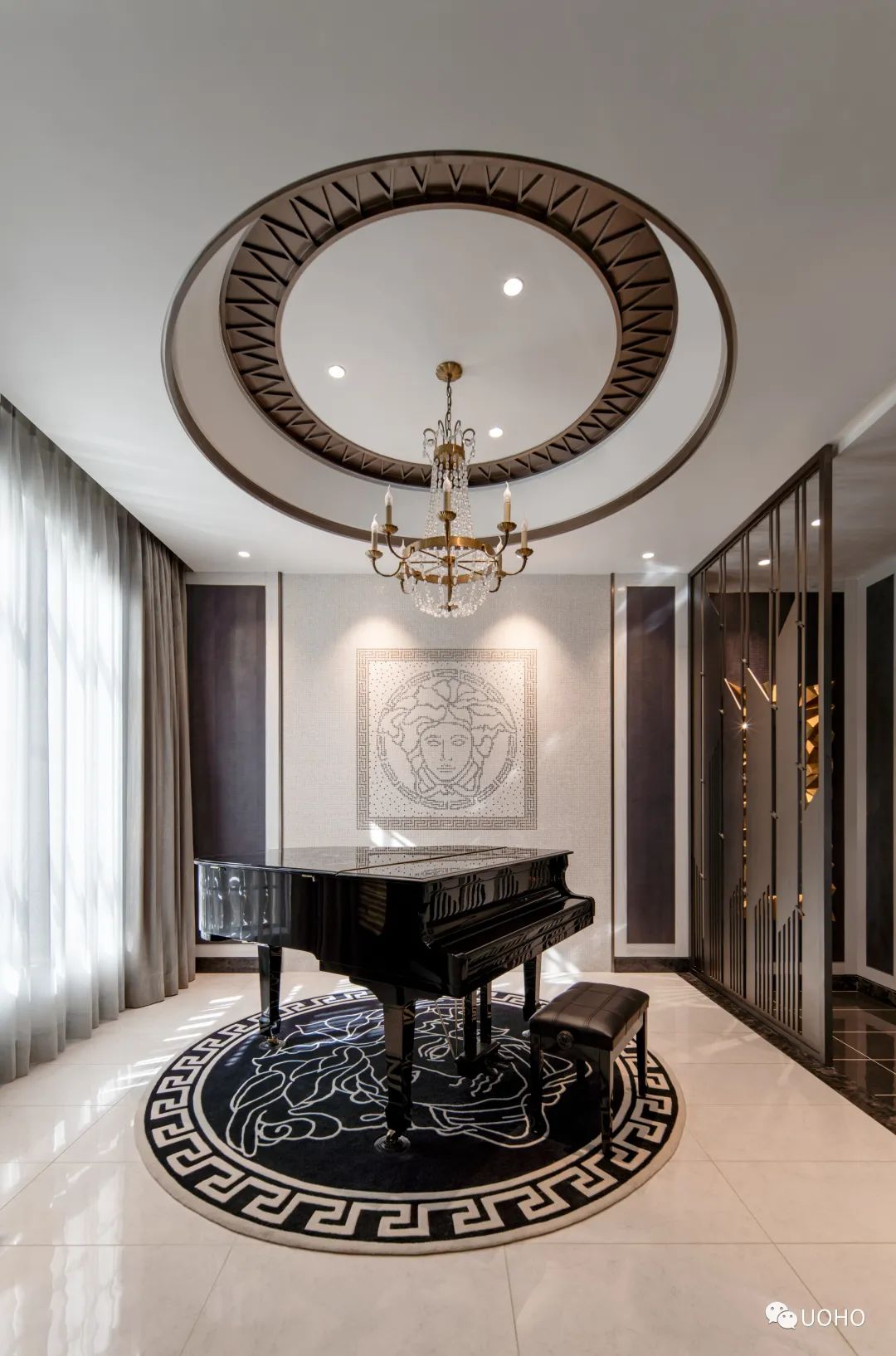 中央花园 · 现代轻奢家居设计丨香港深度设计-53