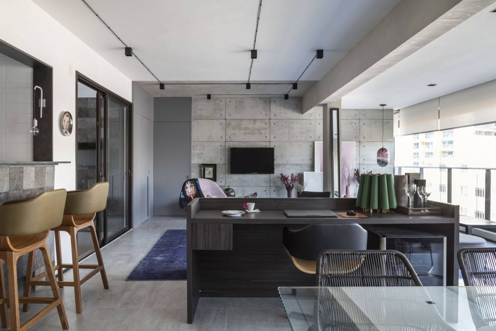 巴西坎波贝洛公寓现代风格设计-18