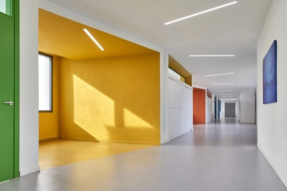 美国农场学校高中部大楼丨希腊丨406 architects-21