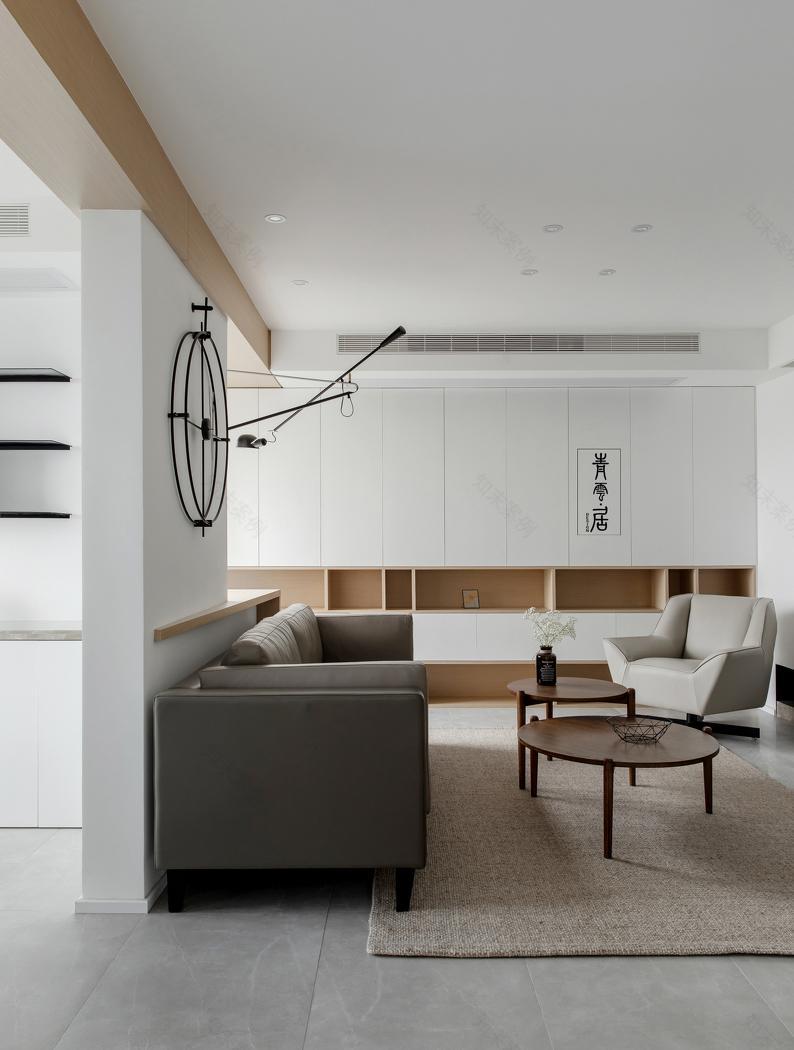 杭州江南国际城 110㎡现代简约平层设计-21