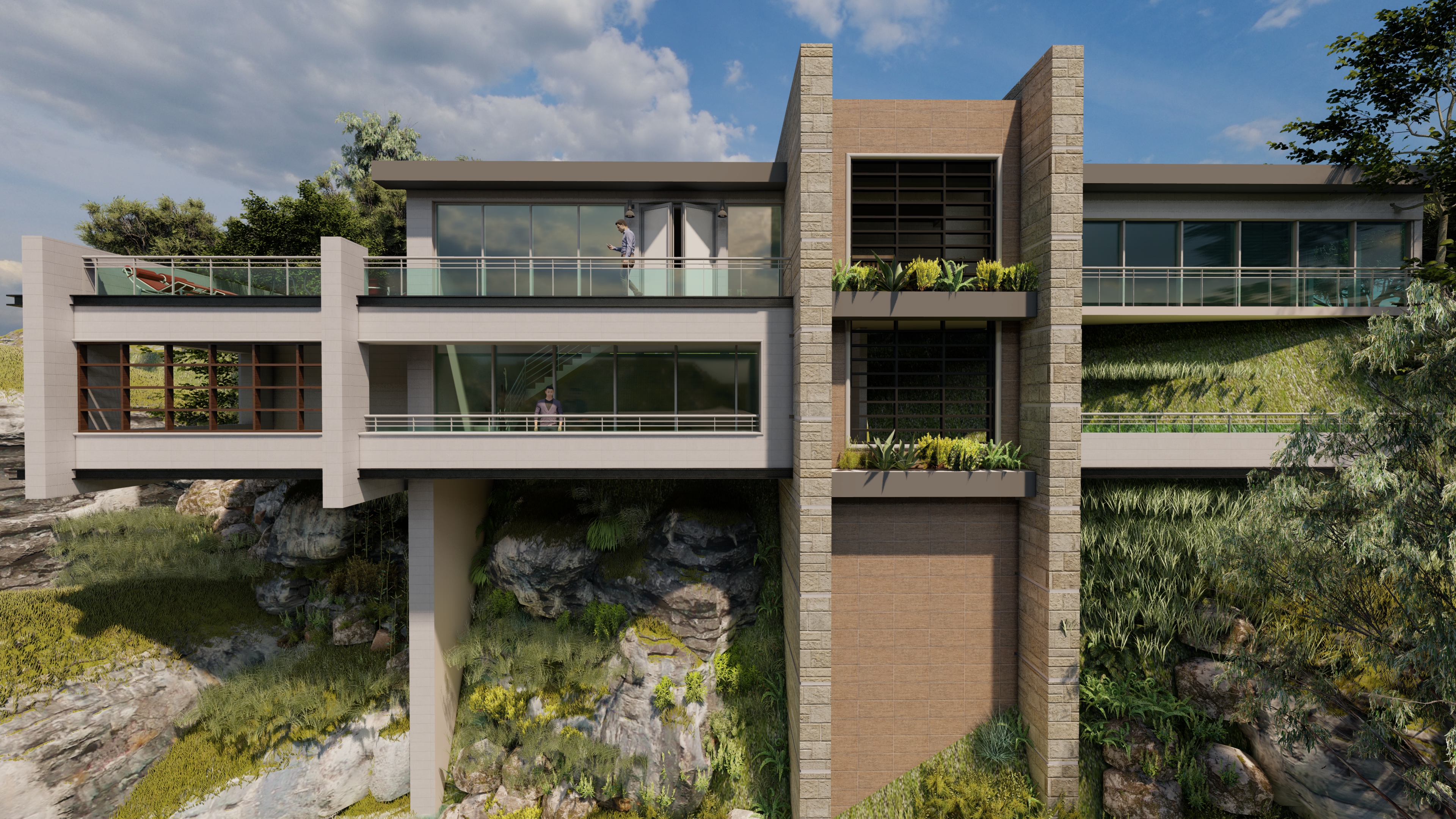 “LA CASA DEL RISCO”住宅设计丨Eddy Laura Flores-11