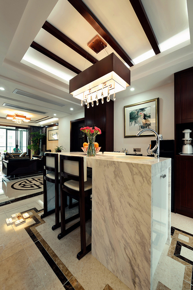 平新中式别墅装修——传承文化-13