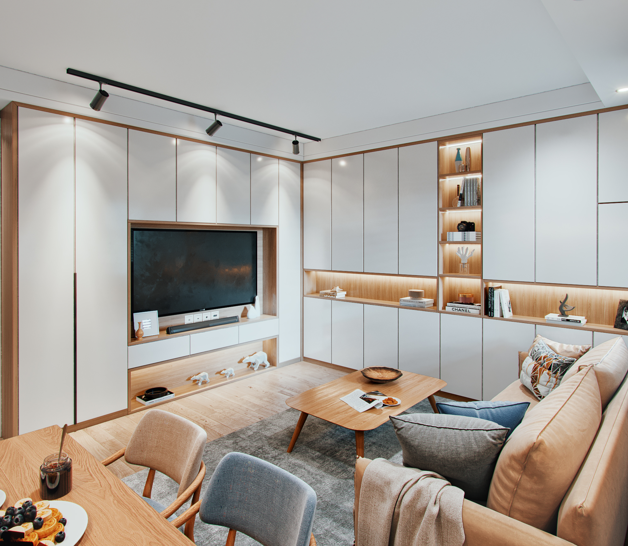 北欧风小户型设计案例解析-2