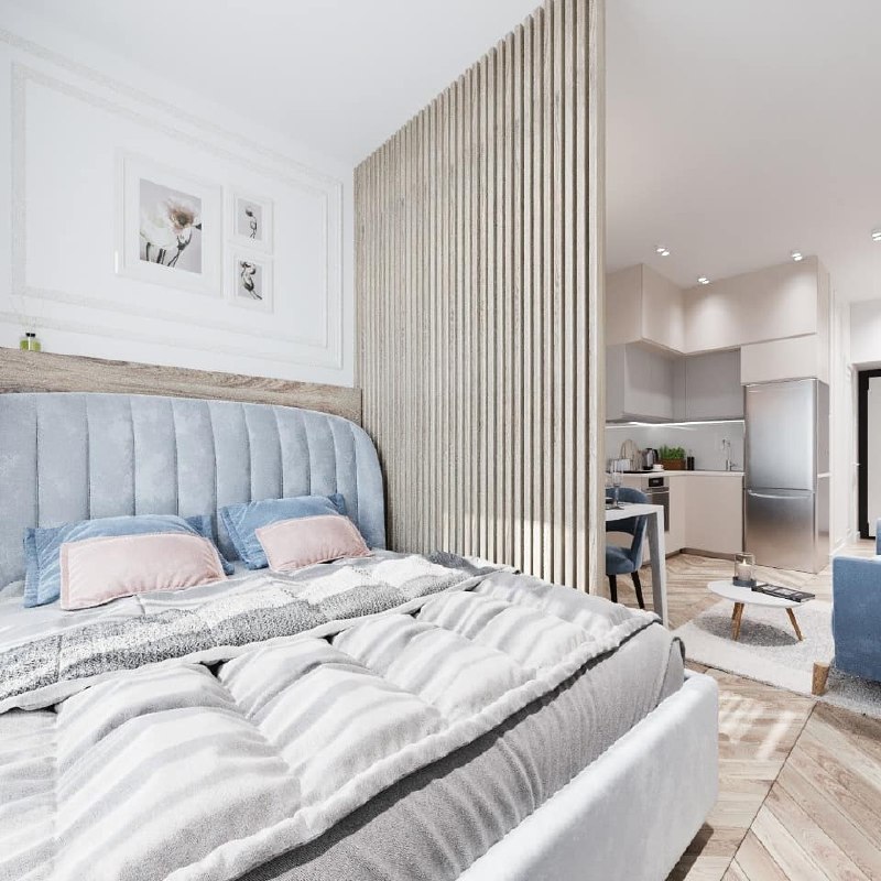 厨房  卧室一体化设计-74