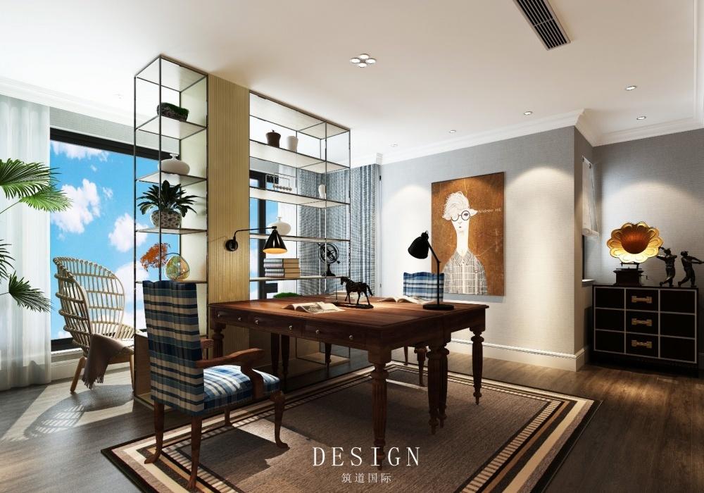 筑道设计 | 美式轻奢演绎,温馨奢华空间-10