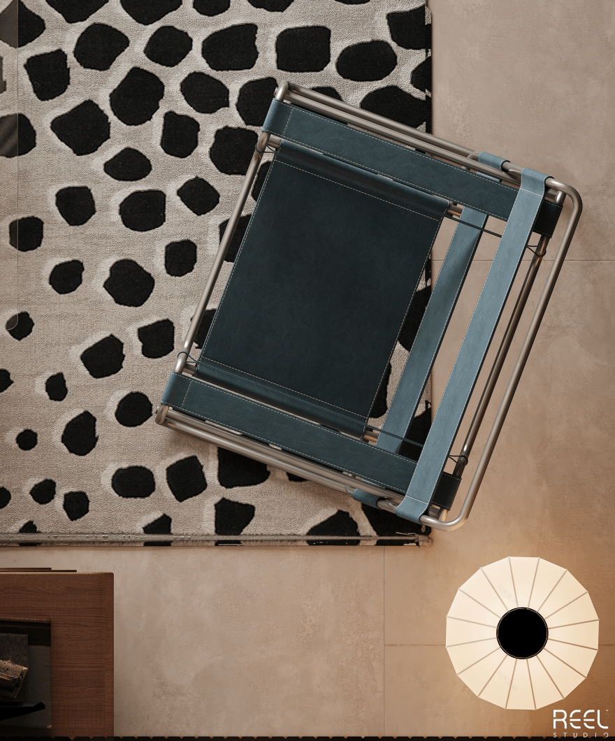 客厅设计丨沙特阿拉伯丨Reel Studio-11