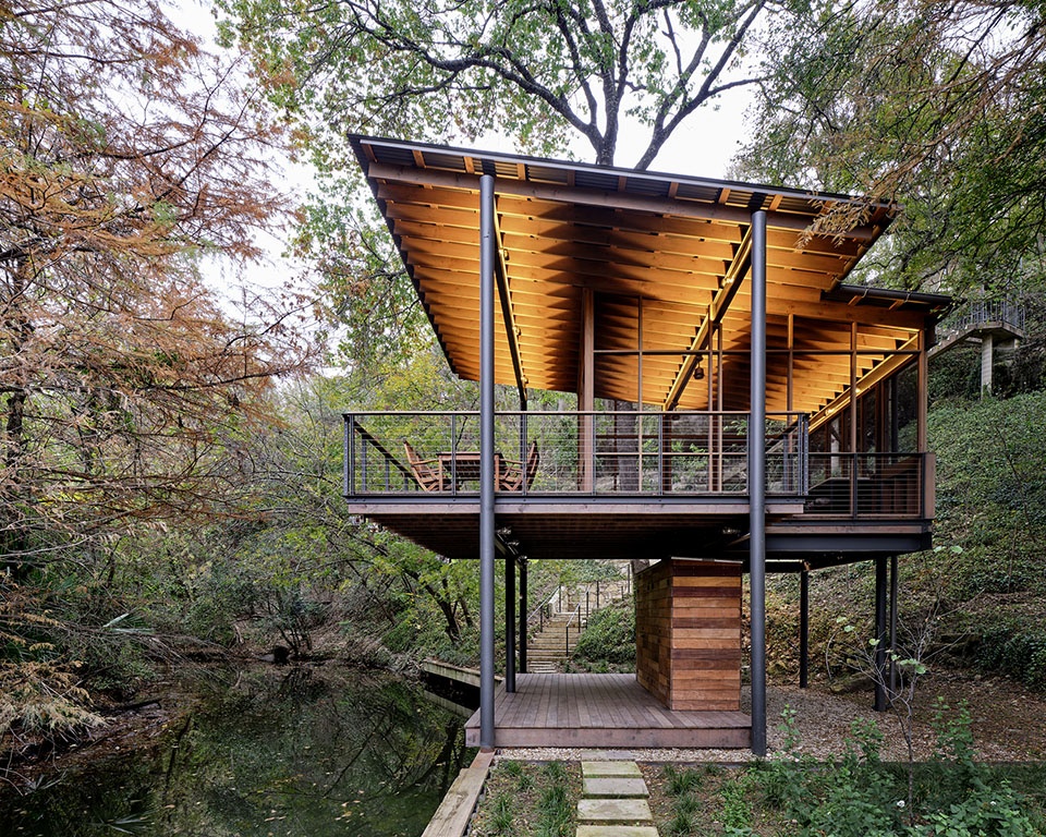 奥斯汀Roost景观亭丨美国奥斯汀丨Furman & Keil Architects-7