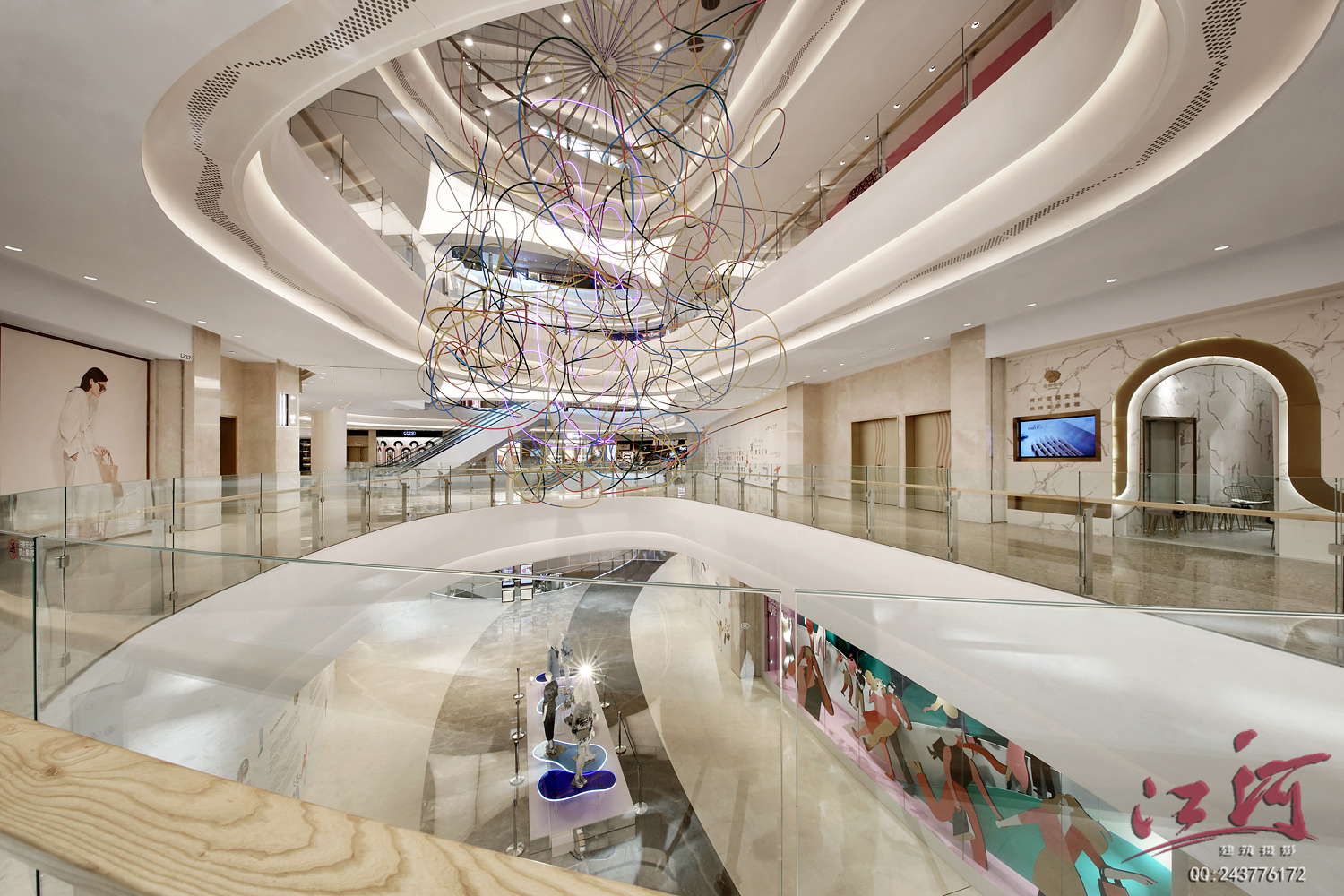 深圳卓越中心商场空间拍照|购物中心拍照|商业空间摄影-6