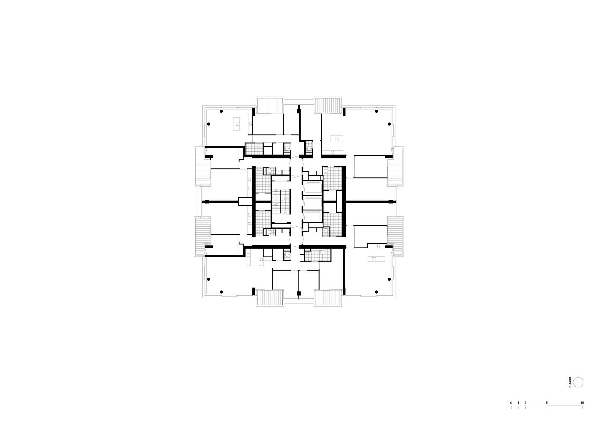 库尔特伦塔丨荷兰鹿特丹丨V8 Architects-23