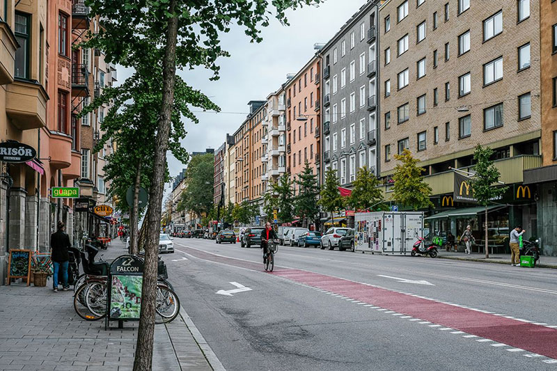 绿色调的斯堪的纳维亚公寓设计-36