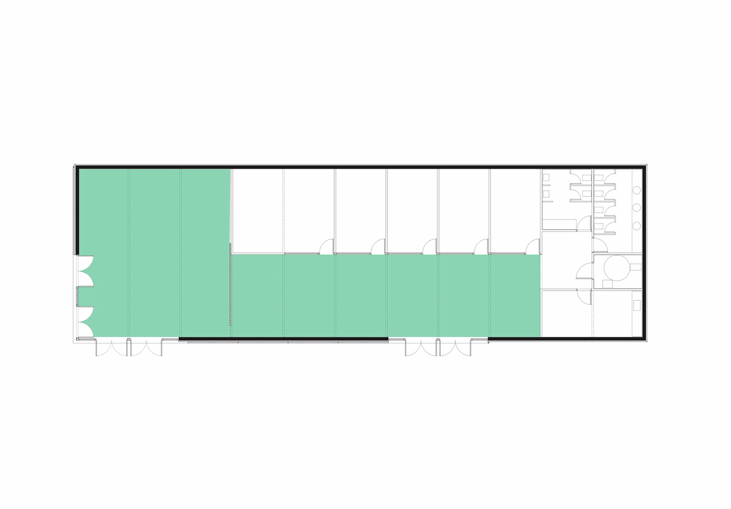 南美社区中心·灵活多功能空间营造-33