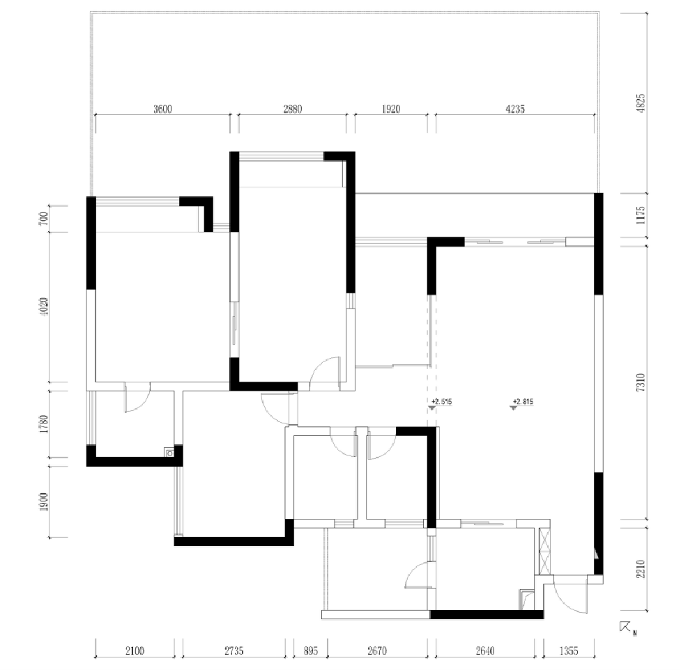 重庆 140㎡四居老房翻新，功能分区明确，焕然一新-6