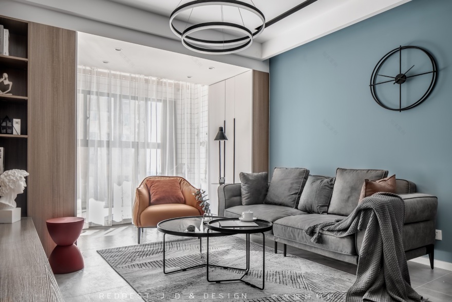 89m2 现代北欧风,京点设计打造合肥禹州天玺舒适住宅-23