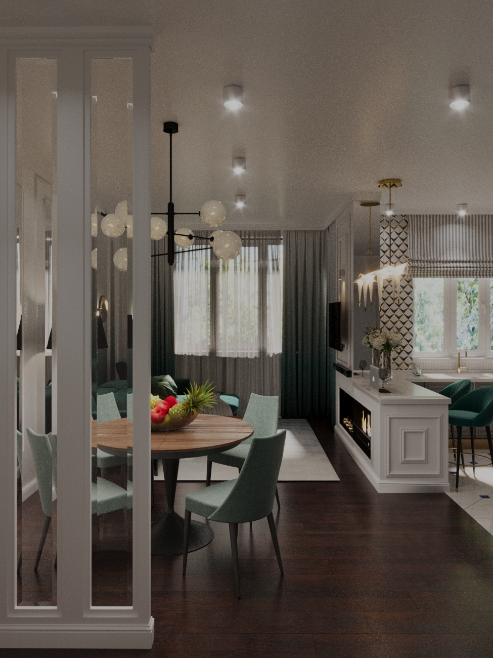 Comfortable apartment 3D visuals by Ann-3