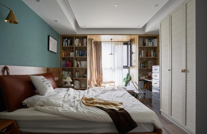 北京通州 90 平米现代轻奢三室一厅,设计巧妙利用空间-34