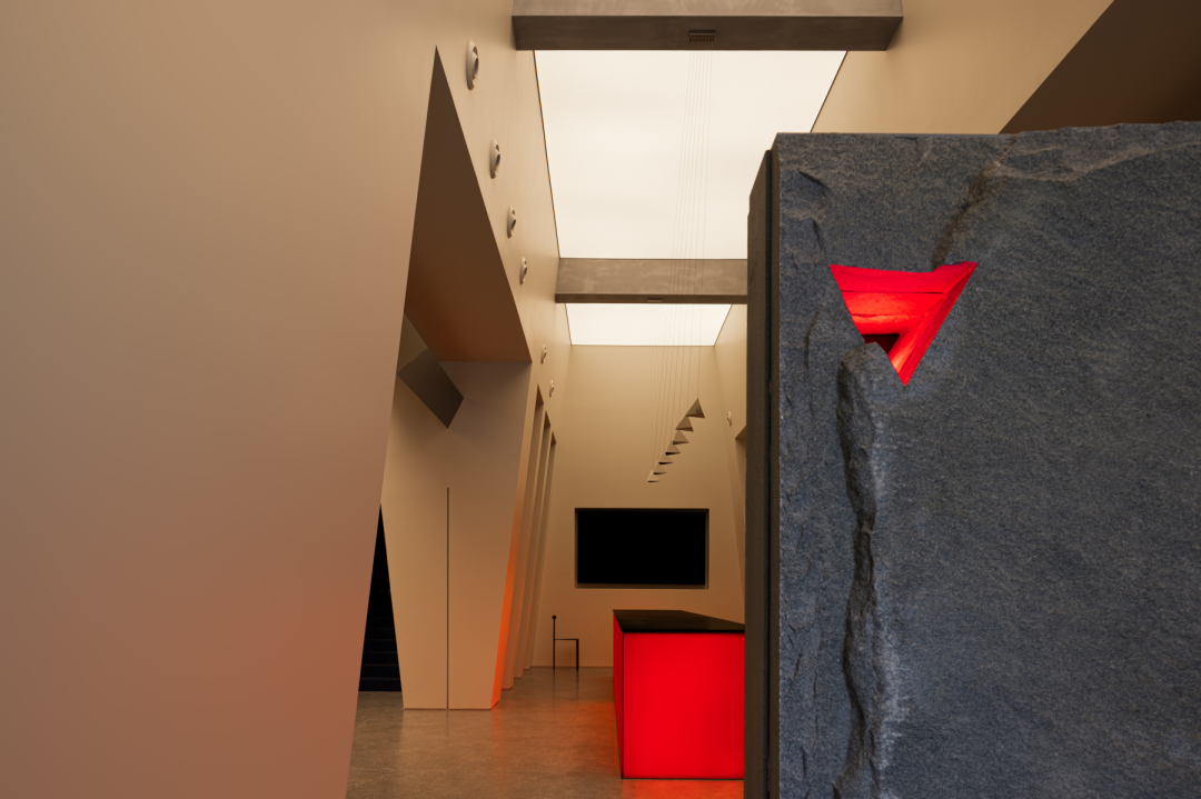 光之峡谷本杰明摩尔涂料展厅丨中国惠州丨质感建筑设计-77