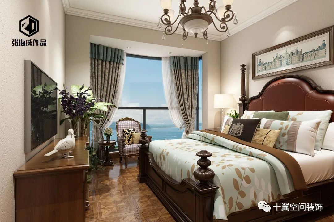 十翼空间浪漫轻奢法式设计丨中国大连丨十翼空间装饰-59