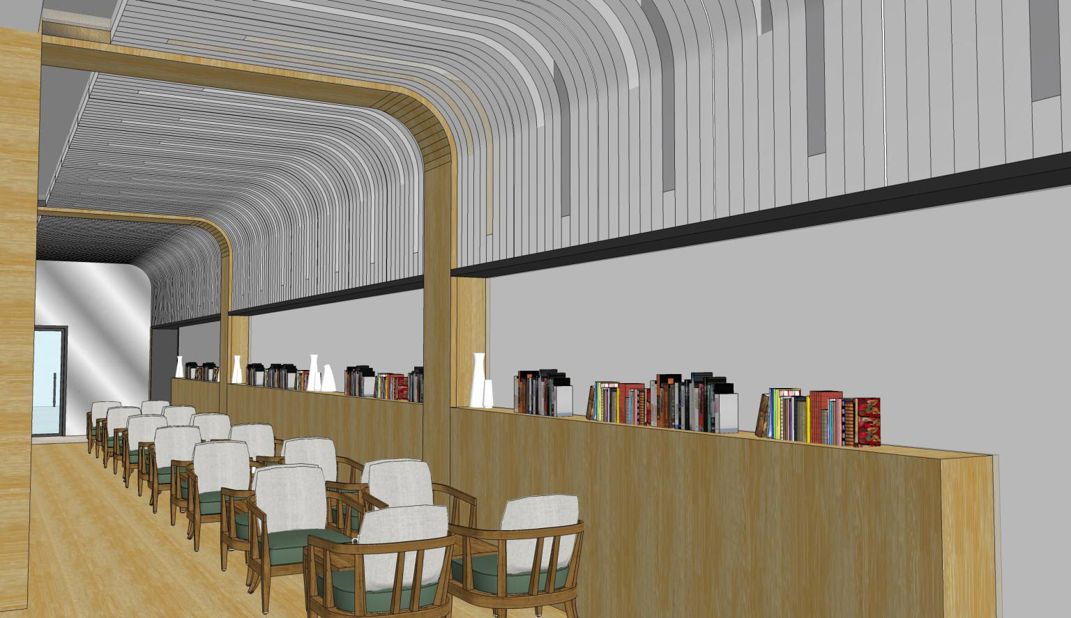 西安思源学院图书馆开放空间概念设计丨中国西安丨Giacomo Liviabella-18