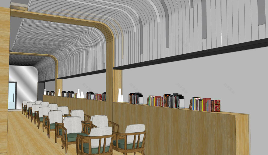 西安思源学院图书馆开放空间概念设计丨中国西安丨Giacomo Liviabella-18