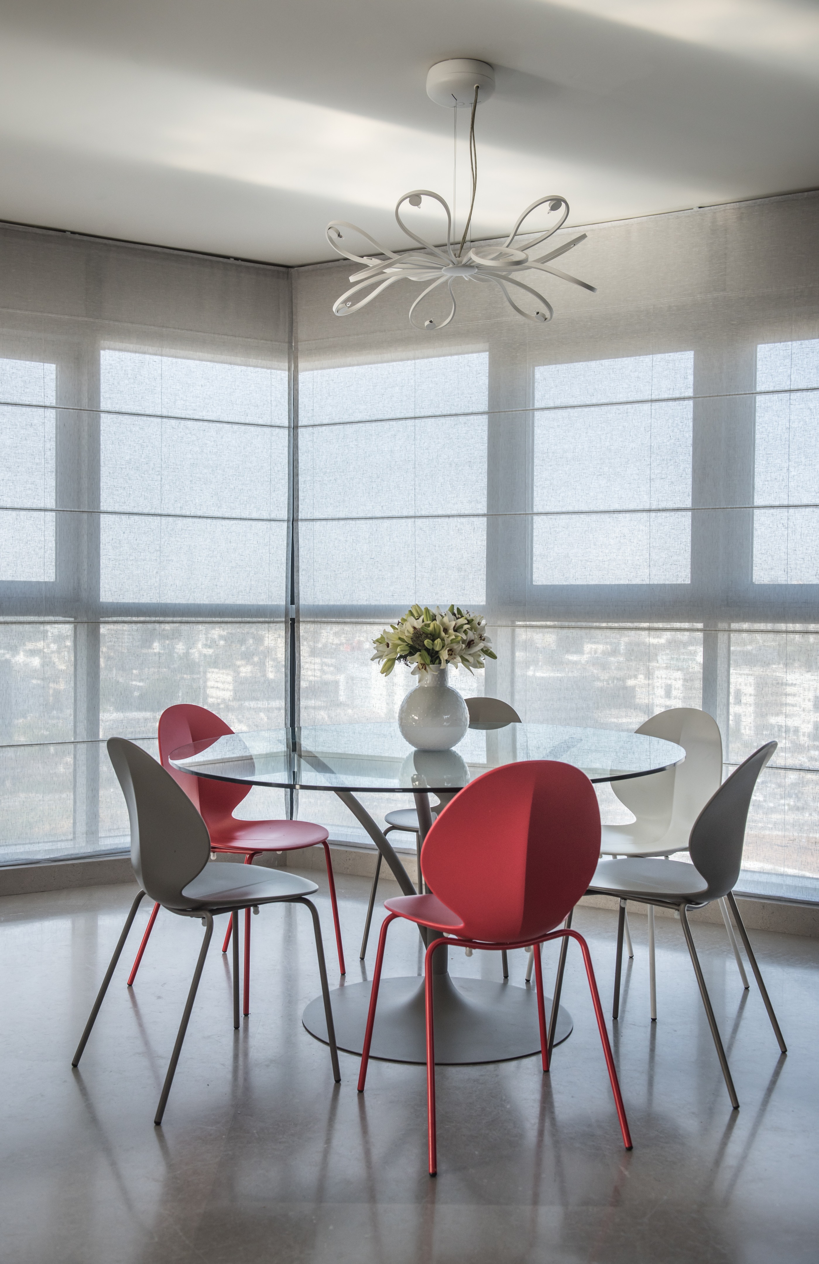 特拉维夫五角大楼顶层公寓 - 色彩斑斓的现代家庭空间-13