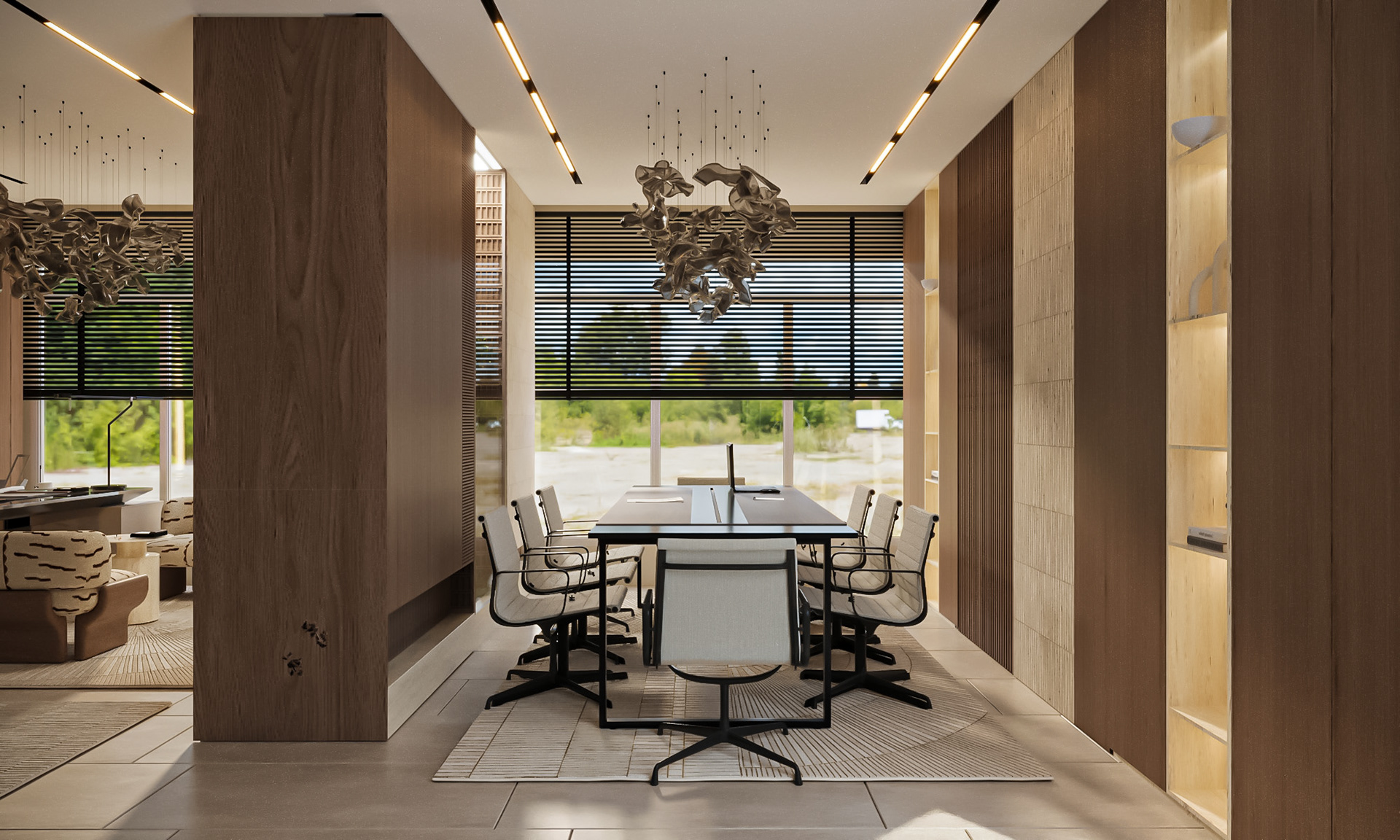 酒店办公室丨沙特阿拉伯丨Archt. Renad Ahmed-3