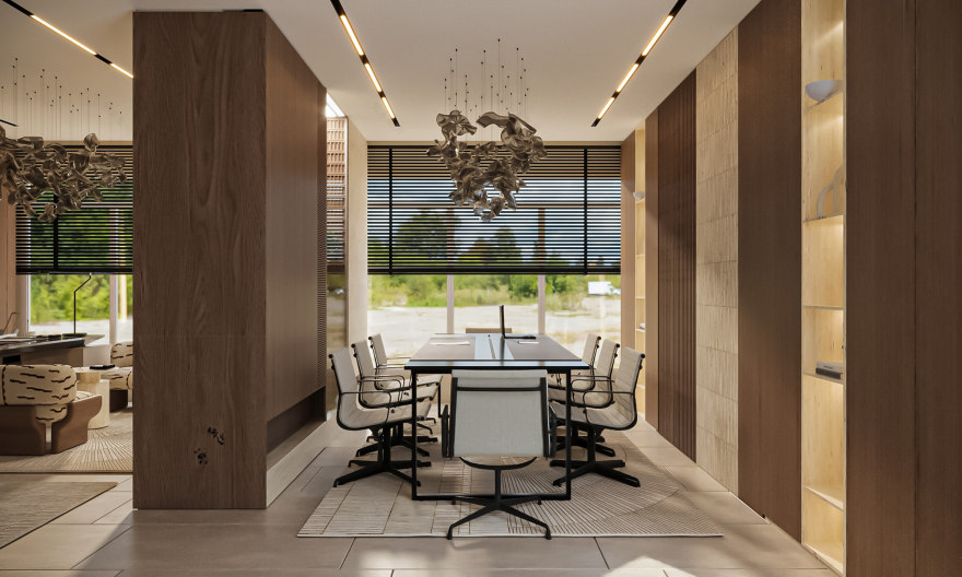 酒店办公室丨沙特阿拉伯丨Archt. Renad Ahmed-3